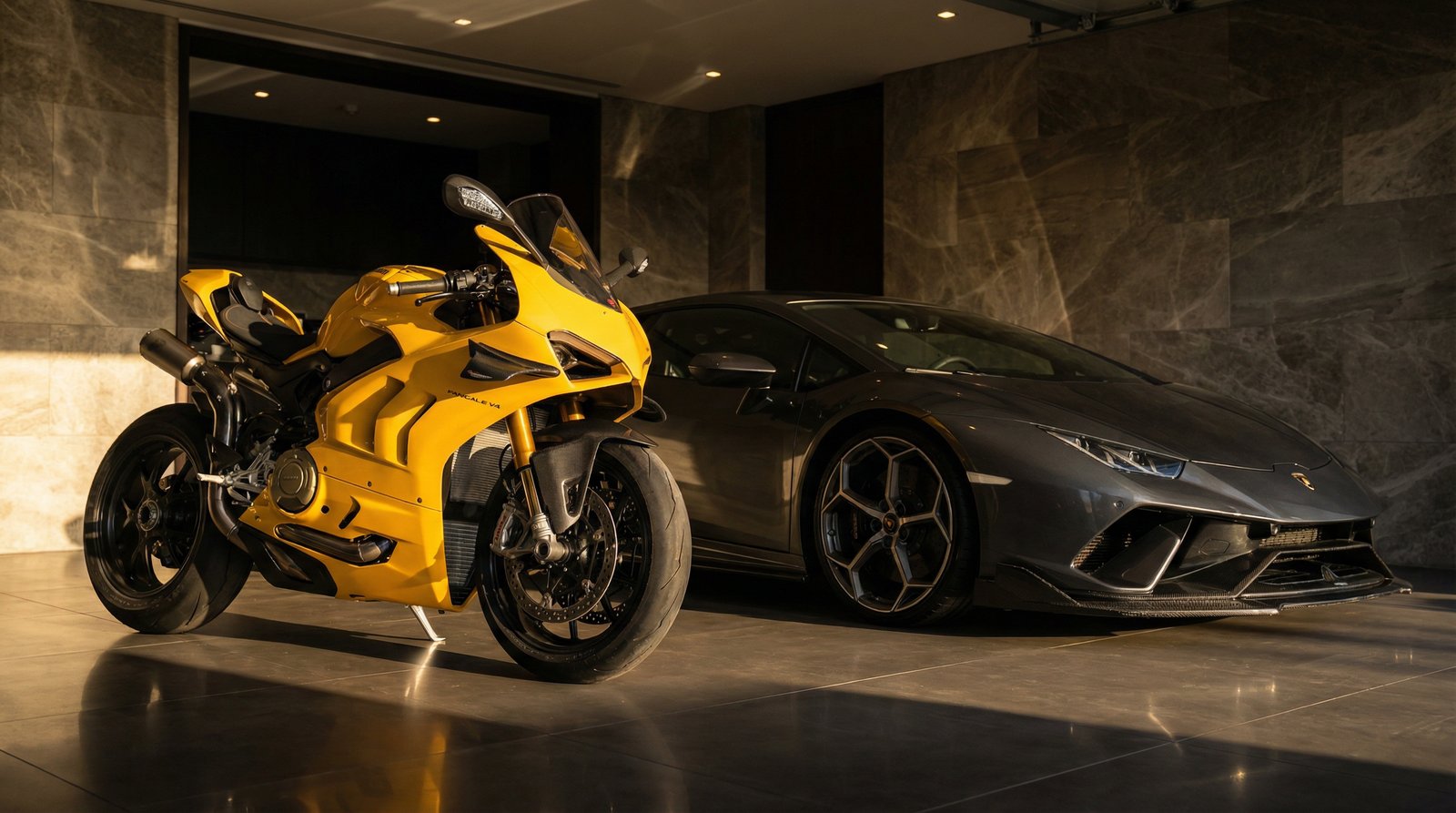 小马拉大车机车与跑车视频